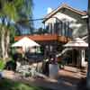 Balcony with wrought iron railing